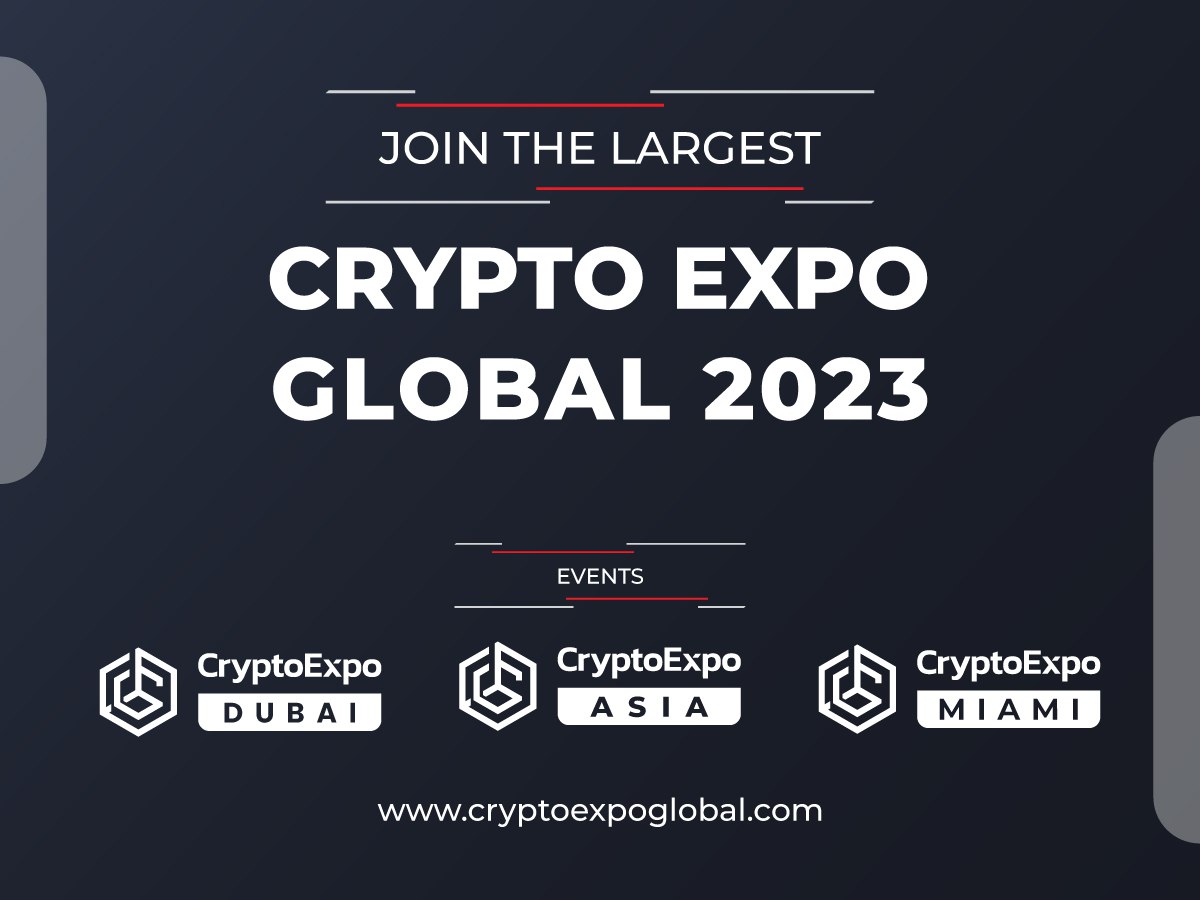 Join the largest Crypto Expo Global, 2023, Dubai