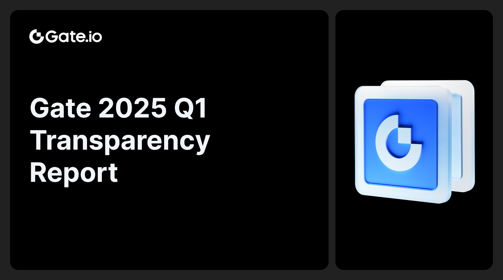 Gate Q1 2025 Transparency Report: Sustained Leadership in Crypto Markets with Multiple Metrics Hitting New Highs Gate Q1 2025 Transparency Report: Sustained Leadership in Crypto Markets with Multiple Metrics Hitting New Highs